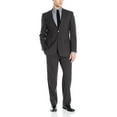 thumbnail image 1 of Adam Baker Men's Suits, Modern Fit 2-Piece Single Breasted Two Button Wool/Silk Blend Suit for Men, 1 of 4