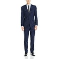 thumbnail image 1 of Adam Baker Men's Suits, Modern Fit 2-Piece Single Breasted Two Button Wool/Silk Blend Suit for Men, 1 of 4