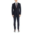 thumbnail image 1 of Adam Baker Men's Suits, Modern Fit 2-Piece Single Breasted Two Button Wool/Silk Blend Suit for Men, 1 of 2