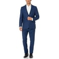 thumbnail image 1 of Adam Baker Men's Suits, Modern Fit 2-Piece Single Breasted Two Button Wool/Silk Blend Suit for Men, 1 of 2