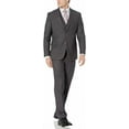 thumbnail image 1 of Adam Baker Men's Classic Fit 3-Piece Jacket, Vets, Trousers Vested Suit Set - Many Sizes & Colors Available, 1 of 4