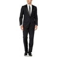 thumbnail image 1 of Adam Baker by Needdle & Stitch Men's Tux-SP 2-Piece Slim Fit Peak Lapel Formal Tuxedo Suit Set - Black - 54R, 1 of 4