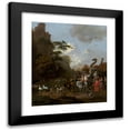 thumbnail image 1 of Adam Colonia 15x17 Black Modern Framed Museum Art Print Titled - Noah Leaving the Ark (1649 - 1685), 1 of 5