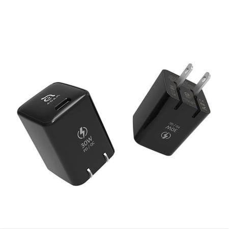 Adam Elements APAADX3USBK OMNIA X3 USB-C Compact Power Adapter - 30W, Black