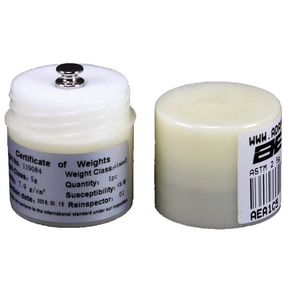 Adam Equipment, ASTM 3 5G Calibration Weight, Model# ASTM 3 - 5G