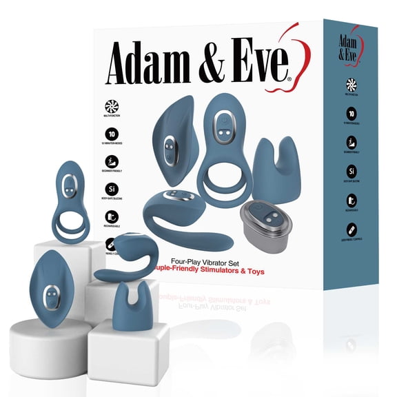 A&E Four-Play Vibrator Set
