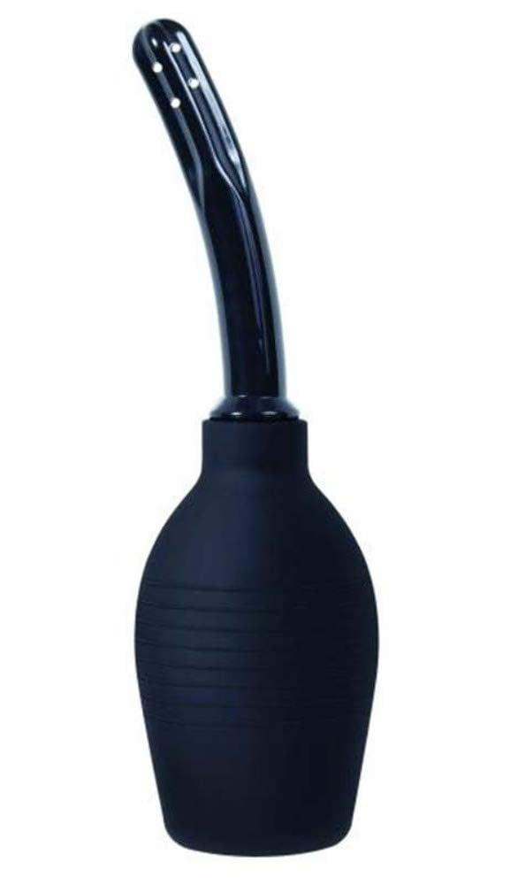 Adam & Eve Signature Toys EZ Anal Douche, Black