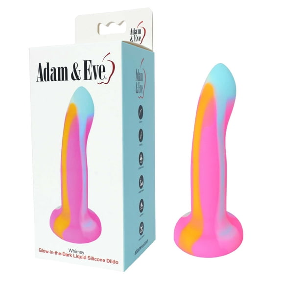 Adam & Eve Whimsy Liquid Silicone Dildo