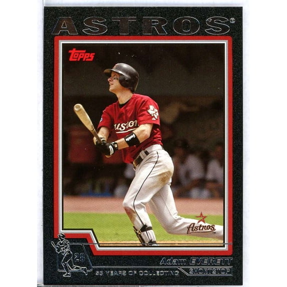 Adam Everett Card 2004 Topps Black #374