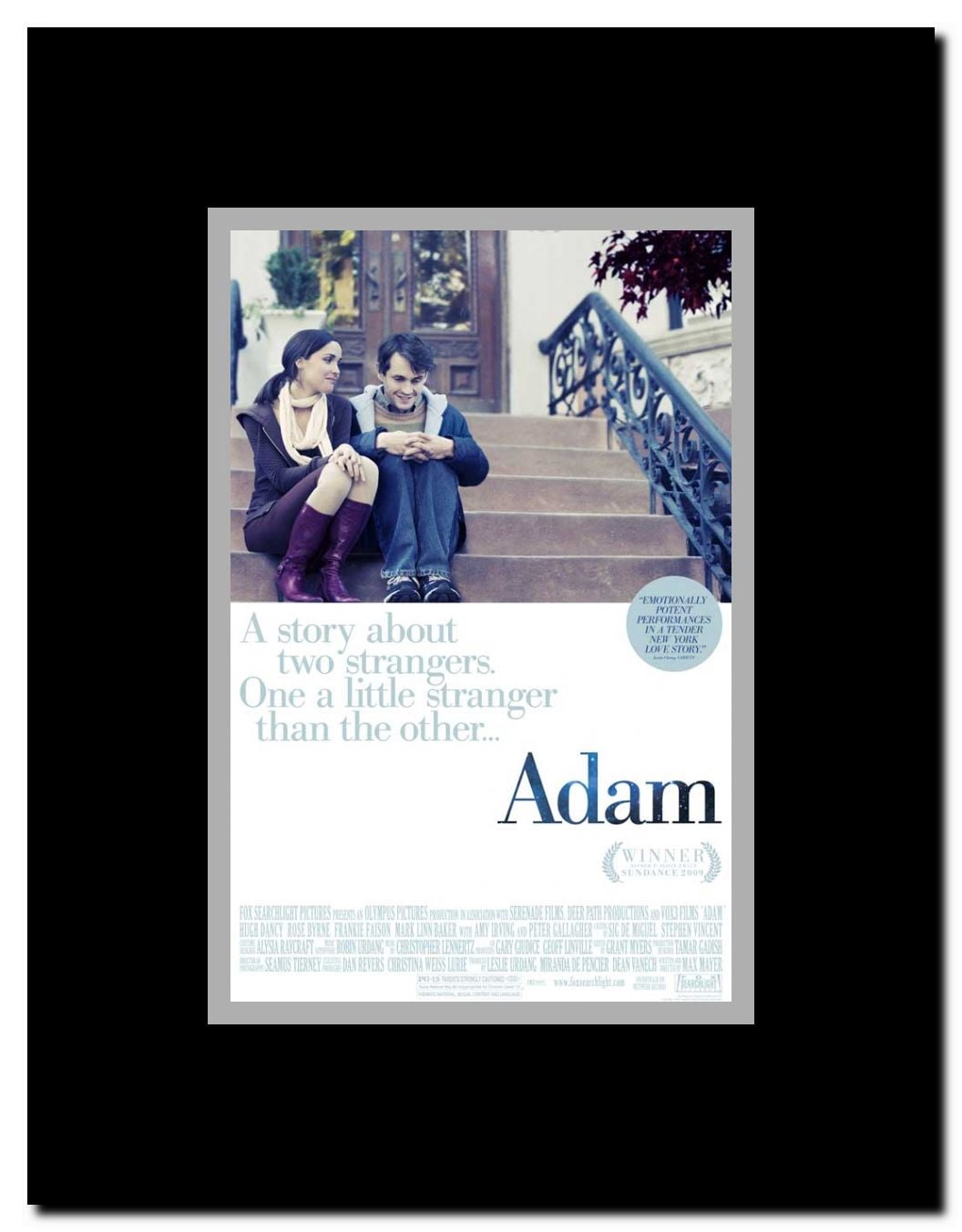 Adam Framed Movie Poster