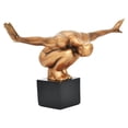 thumbnail image 1 of Adam & Friends Take-A-Bow Man Sculpture | Bronze, 1 of 6