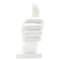 thumbnail image 1 of Adam & Friends Thumbs Up Sculpture | White, 1 of 6