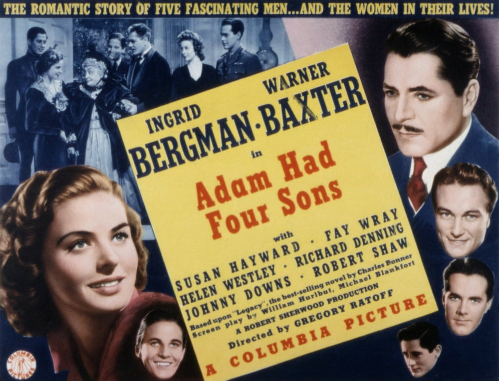 Adam Had Four Sons Canvas Art - (28 x 22)