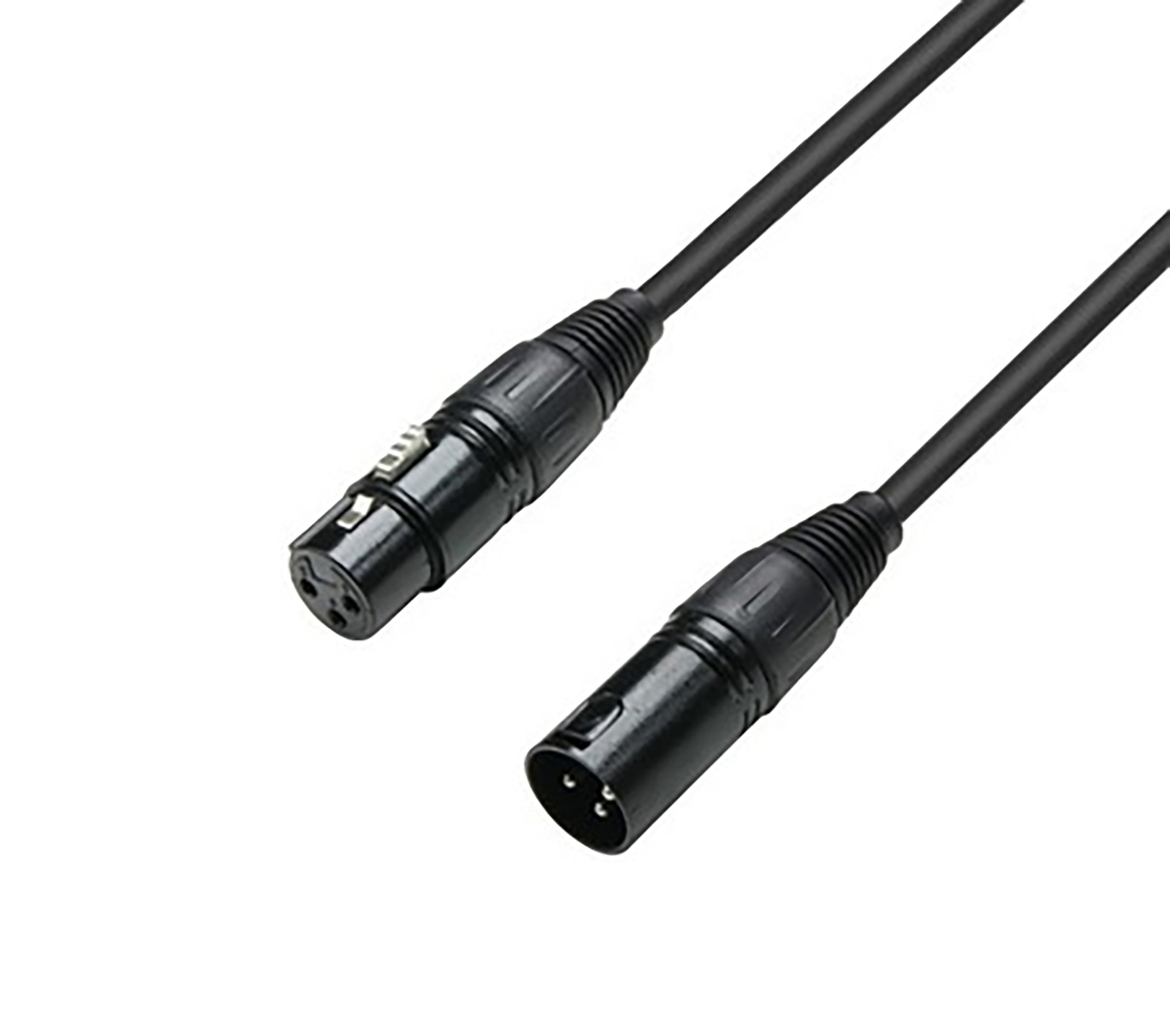 Adam Hall K5 MYF 0150 Cable - XLR Female To 3.5mm Stereo Jack, 1.5m / 5ft, Black
