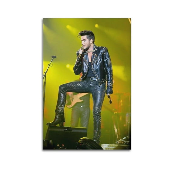 Adam Lambert Cool Poster Posters Aesthetic Canvas Posters Room Bedroom Decorative Decor Wall Art Office Home Decor