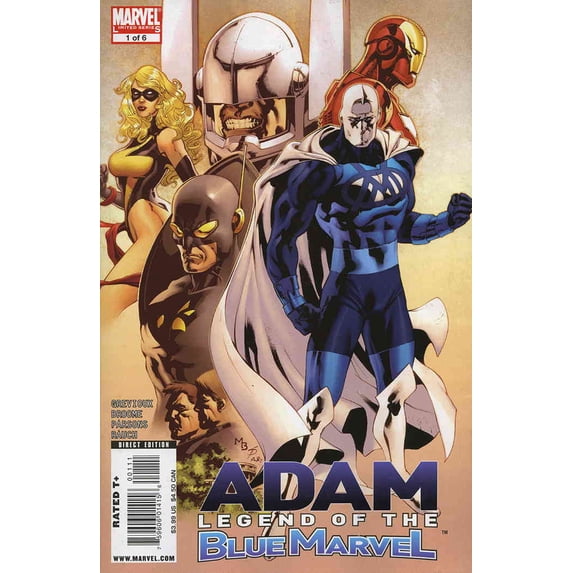 Adam: Legend of the Blue Marvel #1 VF ; Marvel Comic Book