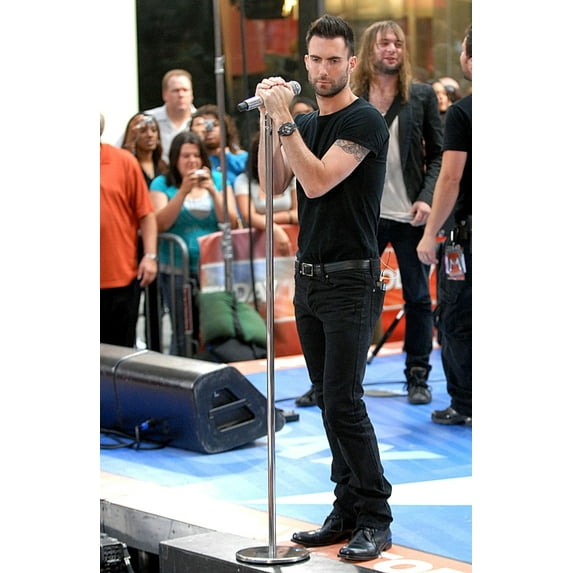 Adam Levine Of Maroon 5 On Stage For Nbc Today Show Concert With Maroon 5 Rockefeller Center New York Ny August 17