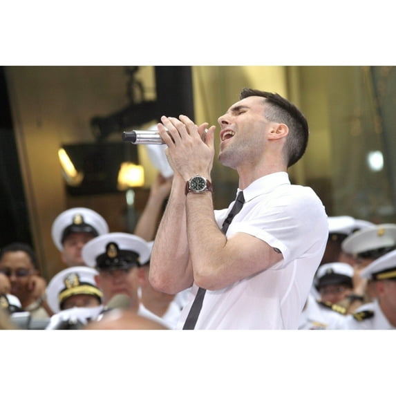 Adam Levine On Stage For Nbc Today Show Concert With Maroon 5 Rockefeller Center New York Ny May 28 2007. Photo By