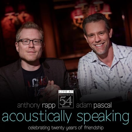 Adam Pascal - Acoustically Speaking - Live at Feinstein's / 54 Below - Music & Performance - CD