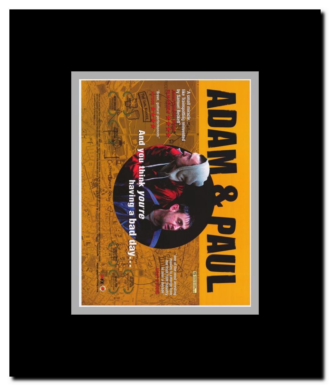 Adam & Paul Framed Movie Poster
