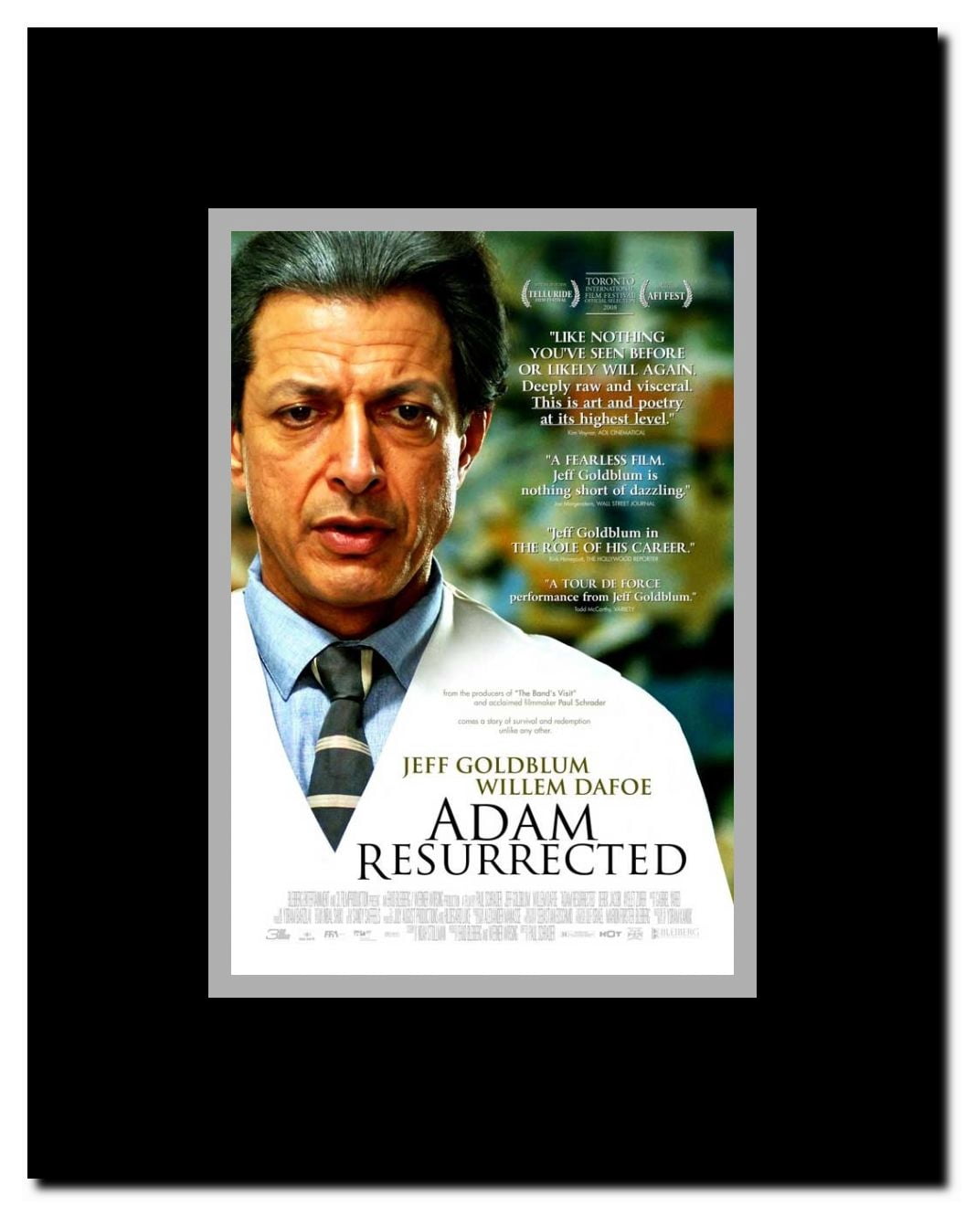Adam Resurrected Framed Movie Poster