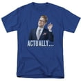 thumbnail image 1 of Adam Ruins Everything Actually S/S Adult 18/1 T-Shirt Royal Blue, 1 of 1