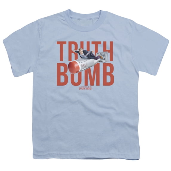 Adam Ruins Everything Truth Bomb S/S Youth 18/1 T-Shirt Light Blue