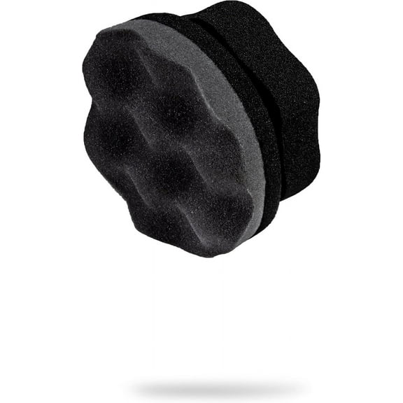 Adam'S Pro Tire Hex Grip Applicator - Tire Shine Car Detailing Foam Sponge Tool | Car Cleaning Supplies After Car Wash Tire Cleaner | For Vinyl Rubber | Wheel Cleaner Rim (1 Pack) - 1 Pack