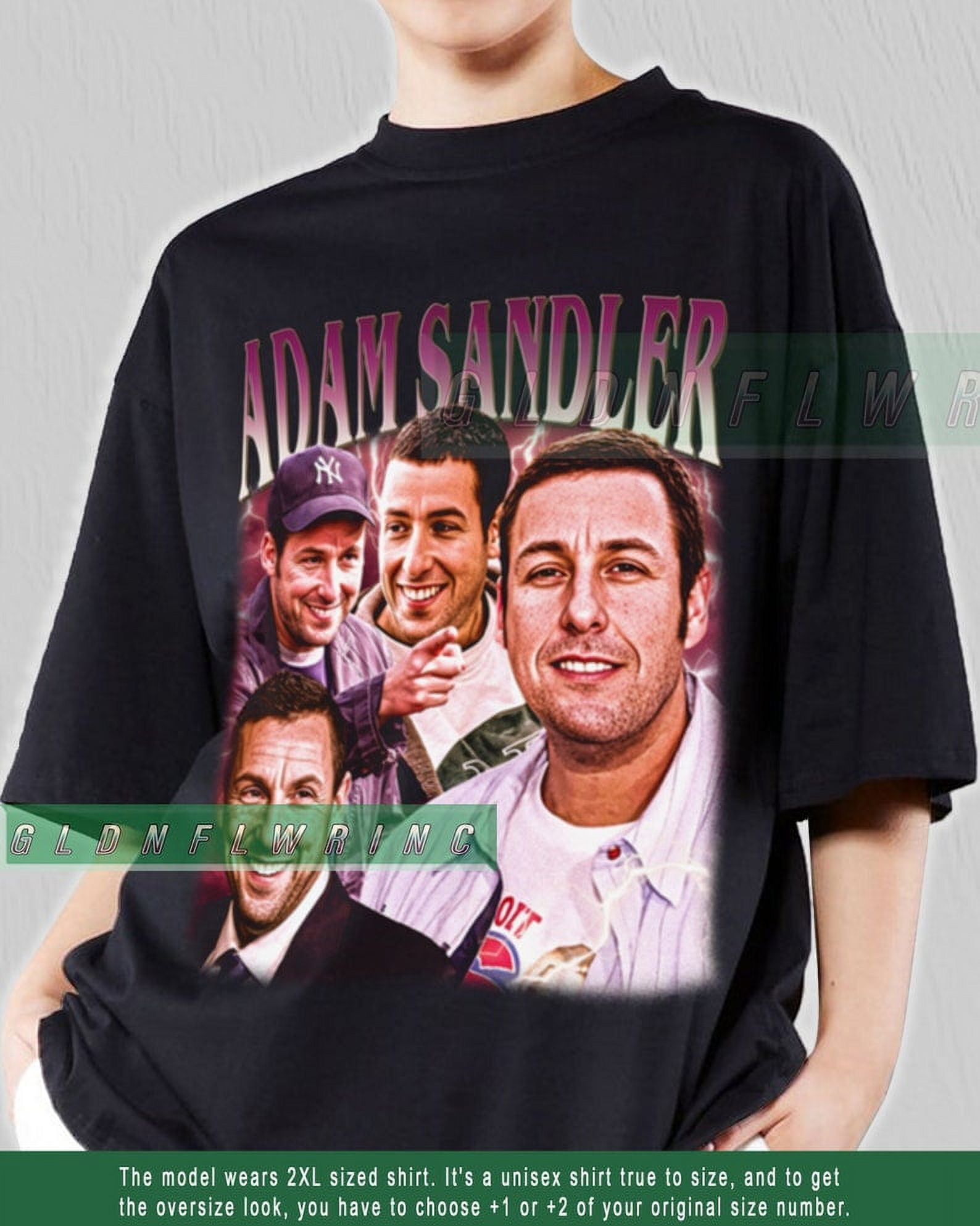 Adam Sandler Shirt Gift Vintage 90s Retro Bootleg T-shirt - Walmart.com