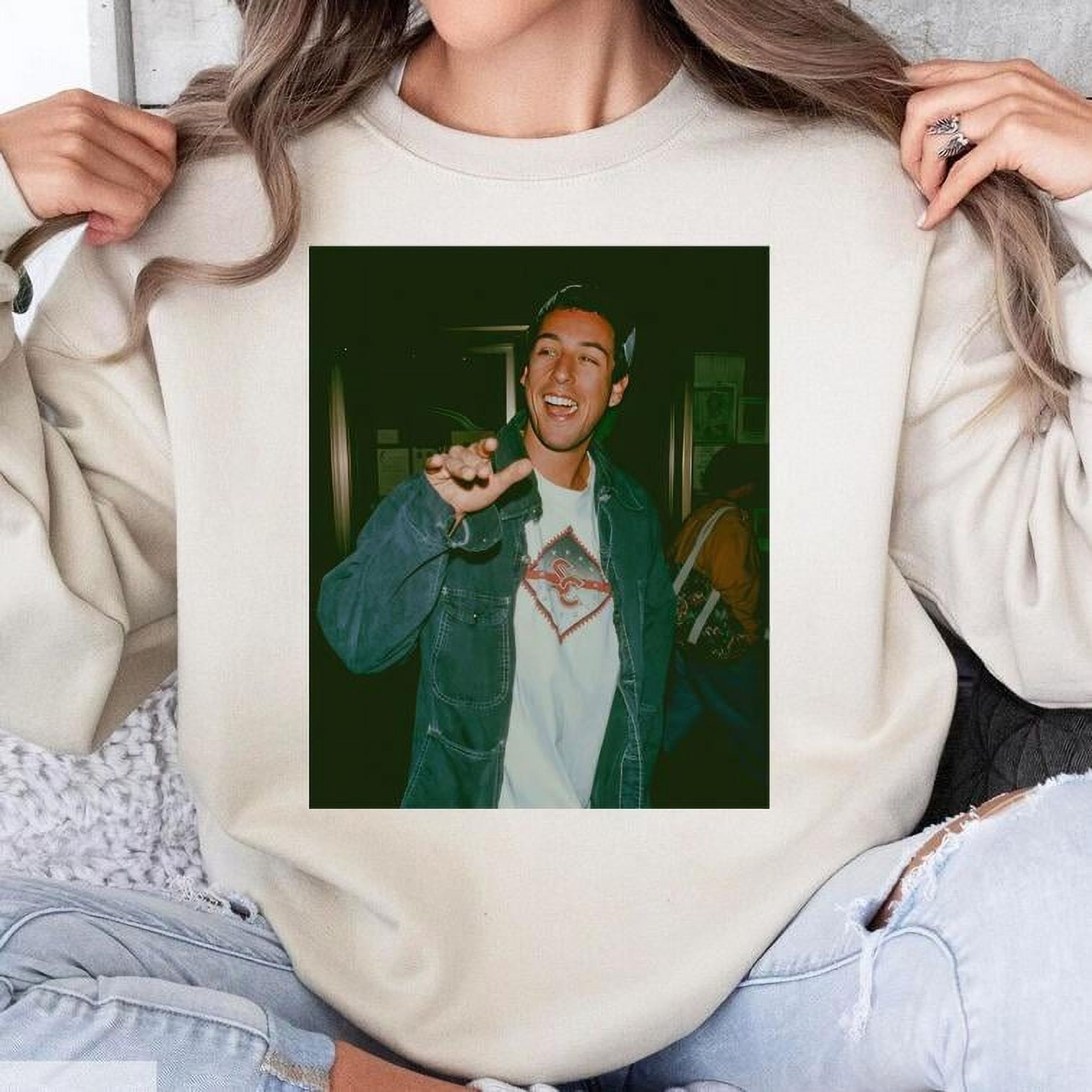 Adam Sandler Sweat. Graphic . Trending . Funny Unisex Comfort Tee T Adam Sandler Sweat. Graphic . Trending . Funny Unisex Comfort Tee T