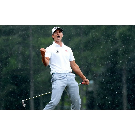 Adam Scott Poster Celebrity PGA Masters Suitable For Living Room, Dining Room, Bedroom Decoration