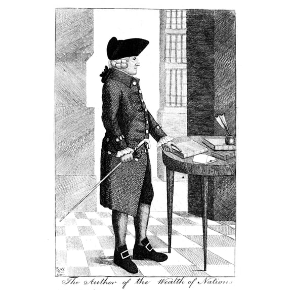 Adam Smith, Scottish Philosopher & Economist Poster Print by Science Source (24 x 36)