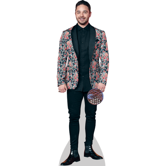 Adam Thomas (Floral) Lifesize Cardboard Cutout Standee