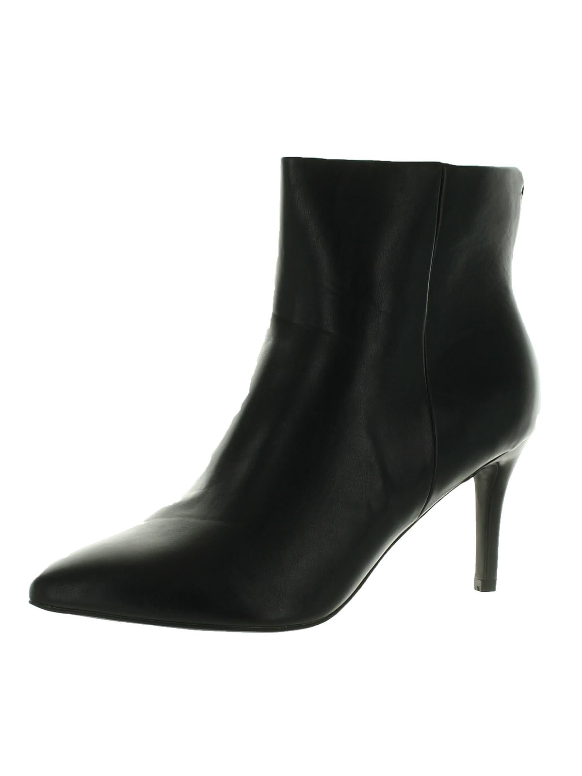 Adam Tucker Womens Easton 18 Faux Leather Pointed Toe Ankle Boots Walmart