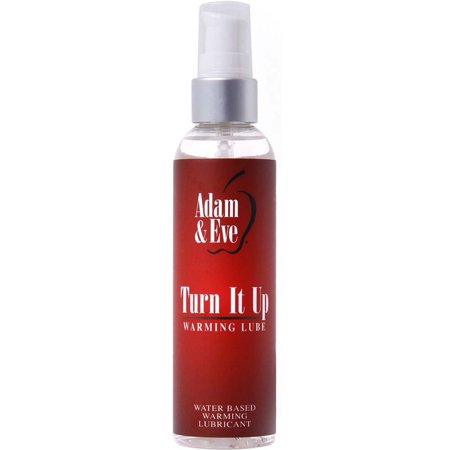 Adam and Eve Turn It Up Warming Lube - 4 Oz.