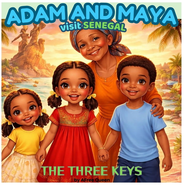 Adam and Maya Discover All the Countries Adam and Maya in Senegal: The Three Keys, Book 2, (Paperback)