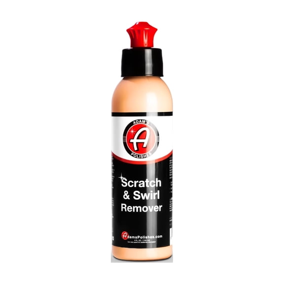 Adam's Polishes Car Scratch & Swirl Remover (4oz) - Paint Restoration System