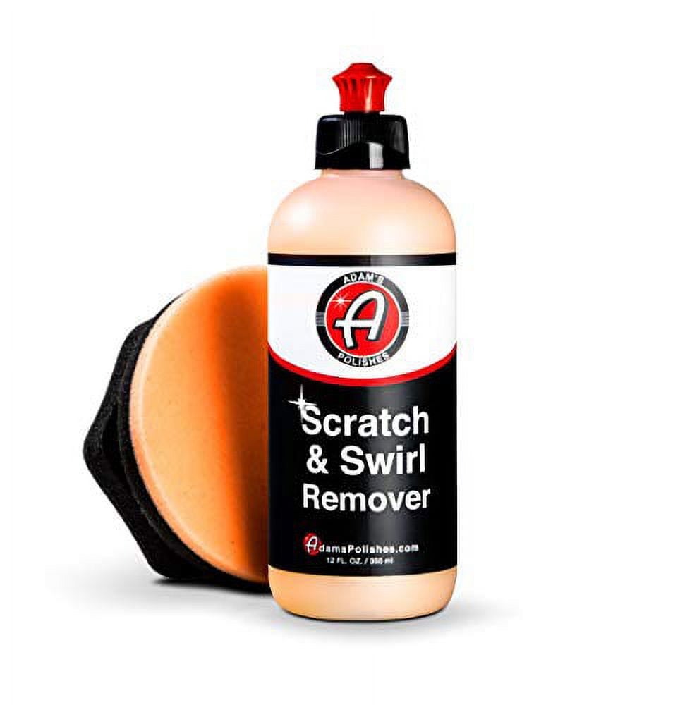Adam’s Car Scratch & Swirl Remover Hand Correction System Remove