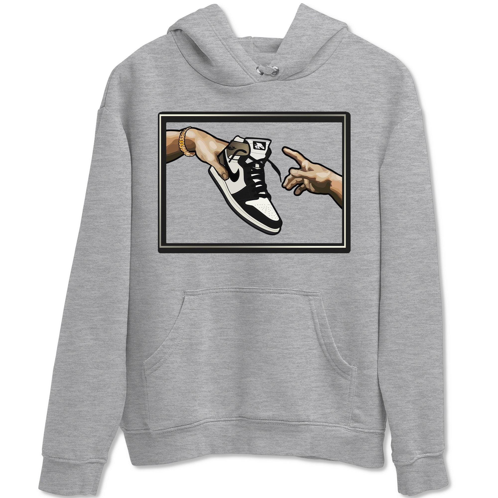 Adam s Creation Hoodie Jordan 1 Dark Mocha Sneaker Matching Outfit