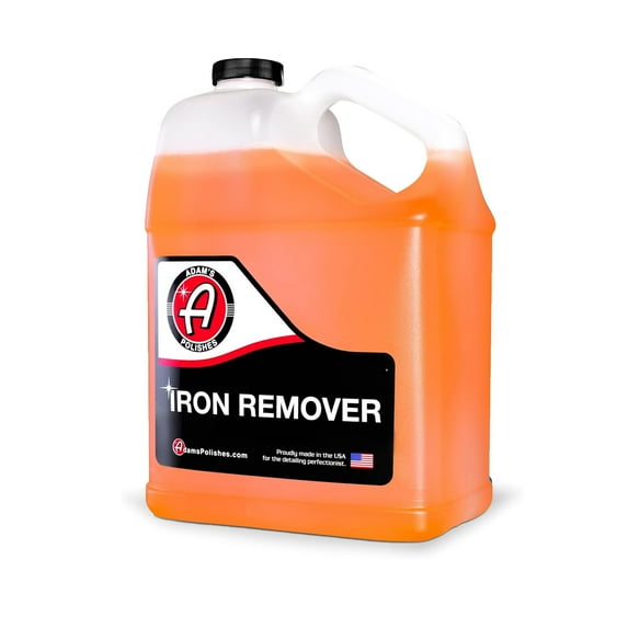 Adam's Iron Remover (Gallon) - Iron Out Fallout & Stop Rust Remover Spray for Car Detailing Removes Iron Particles in Auto Paint, Wheels, Motorcycle, RV & Boat - Use Before Clay Bar, Wax or Car Wash