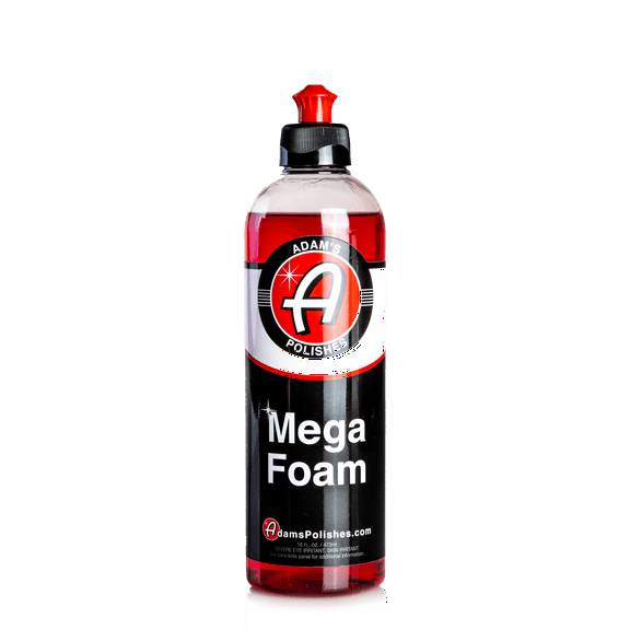 Adam's Mega Foam (16oz) - Professional Detailing Car Wash Soap For Bucket, Foam Gun or Foam Cannon