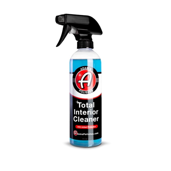 Adam’s Total Interior Cleaner & Protectant, 16oz., Car Interior Quick Detailer & SiO2 Protection - Ceramic Infused UV Protection, Anti-Static, OEM Finish - for Leather, Vinyl, Plastics, Glass & More