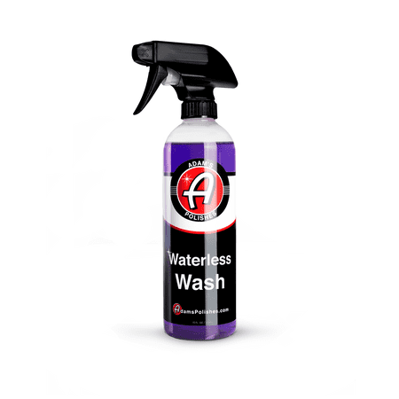 Adam's Waterless Wash (16oz)- Car Cleaning Wash Spray For Car Detailing