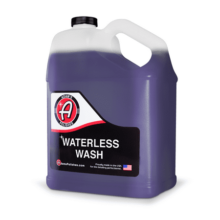 Adam's Waterless Wash (Gallon) - Quick, Lubricating Car Wash Spray For Car Detailing