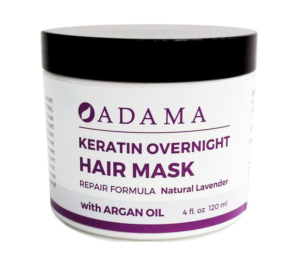 Adama Keratin Hair Mask with Argan Oil - Natural Lavender