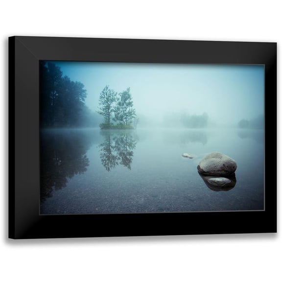 Adamec, Robert 14x11 Black Modern Framed Museum Art Print Titled - Laguna Morning