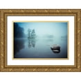 thumbnail image 1 of Adamec, Robert 14x11 Gold Ornate Wood Framed with Double Matting Museum Art Print Titled - Laguna Morning, 1 of 4