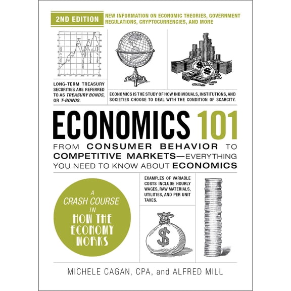 Adams 101 Series: Economics 101, 2nd Edition : From Consumer Behavior to Competitive Markets—Everything You Need to Know about Economics (Hardcover)