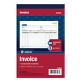 Adams® Invoice Book, 3-Part, Carbonless, White, Canary, Pink, 8-7/16" x ...