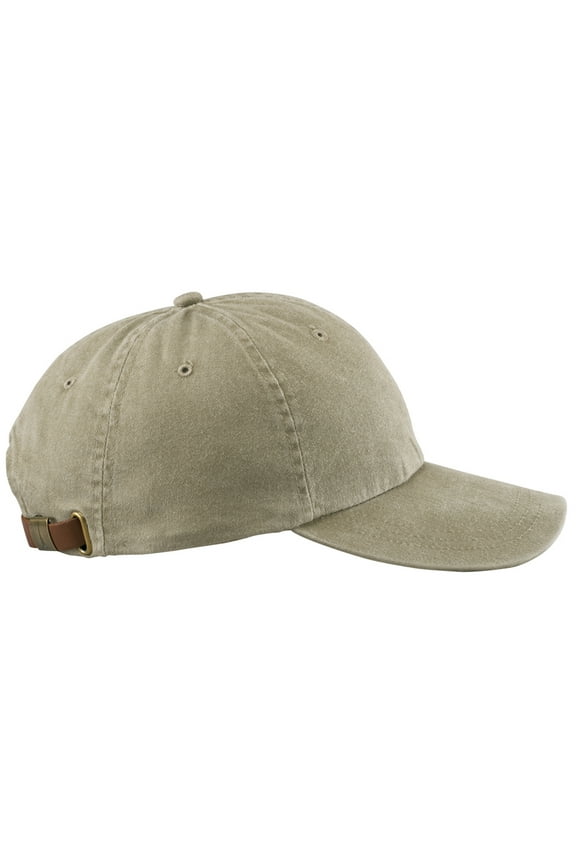 6-Panel Low Profile Cap, Khaki, One-Size